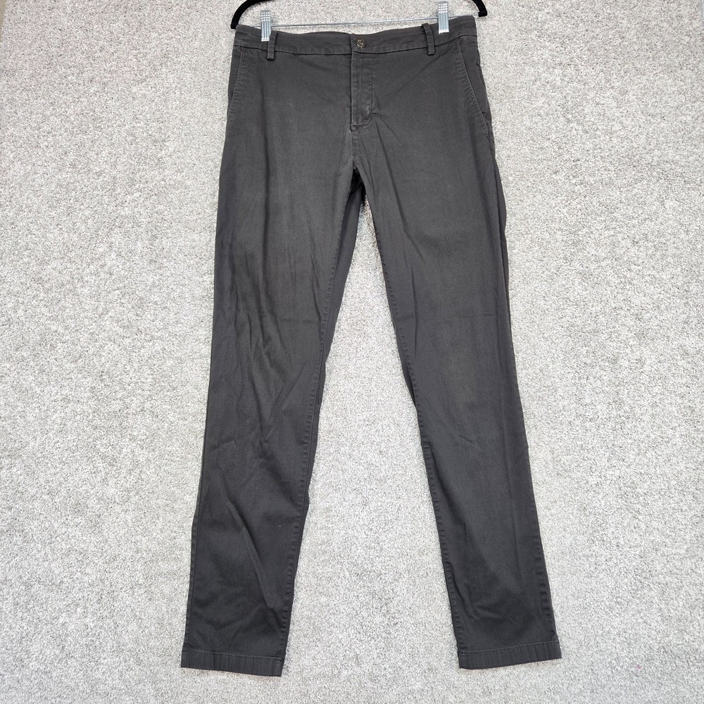 BirdDogs Pants Mens 30x32 Dark Gray Lined Performance‎ chino Bird Dogs